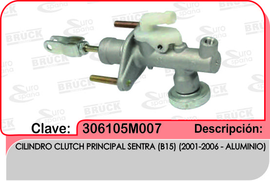 BOMBA CLUTCH NS SENTRA B15 00-05 SUPERIOR