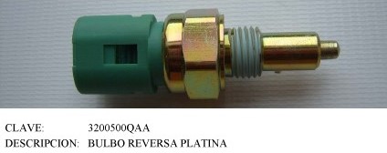 BULBO REVERSA NS PLATINA
