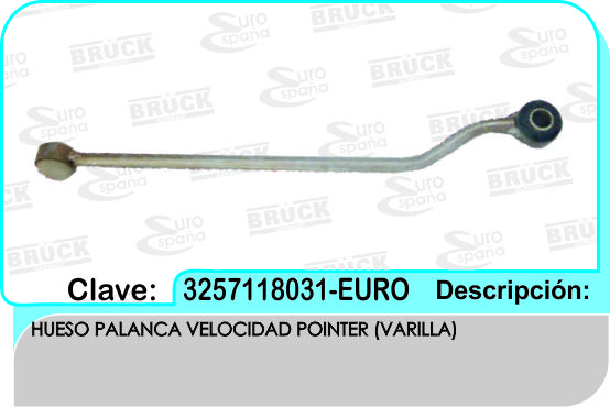 VARILLA CAJA VELOCIDADES VW POINTER HO-808