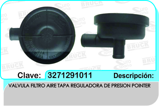 VALVULA PCV FILTRO AIRE VW POINTER