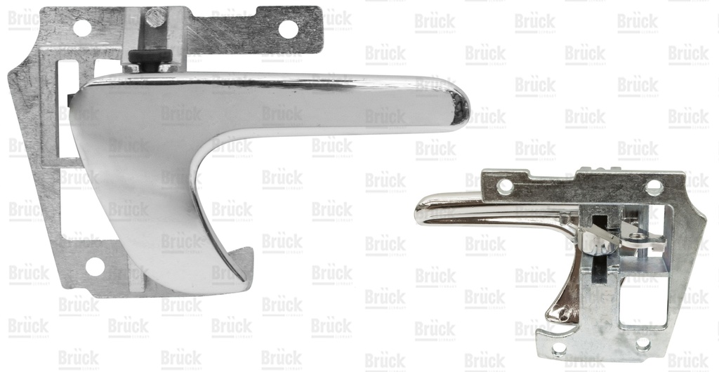 MANIJA INT POINTER 00-09 CROM METAL DEL Y TRAS T153 DER