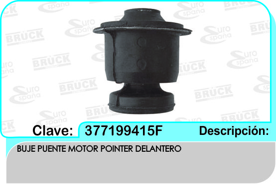 BUJE PUENTE VW POINTER DELANTERO