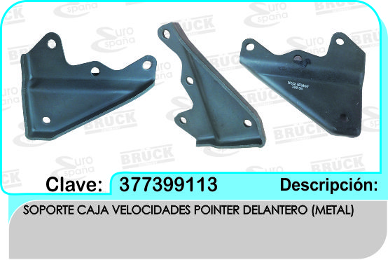 SOPORTE CAJA VELOCIDAD VW POINTER DEL