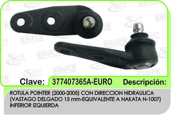 ROTULA VW POINTER HD DELGADO IZQ