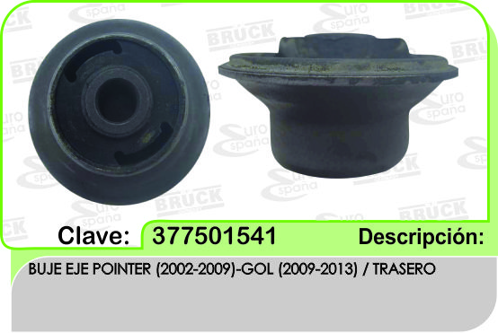 BUJE EJE TRASERO VW POINTER 02-06 GOL