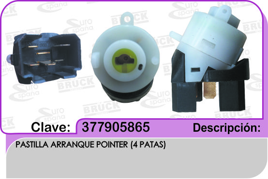 PASTILLA ARRANQUE VW POINTER 4PTS