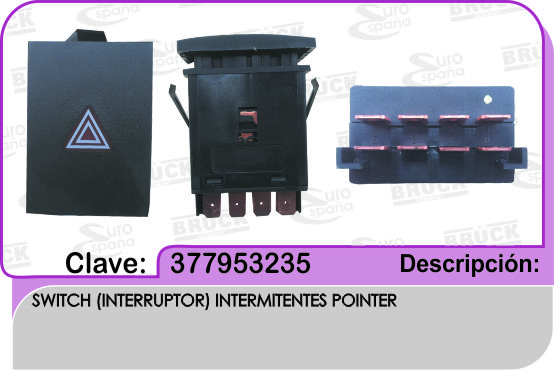 SWITCH INTERMITENTES VW POINTER