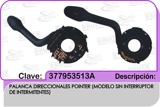 PALANCA DIRECCIONALES VW POINTER