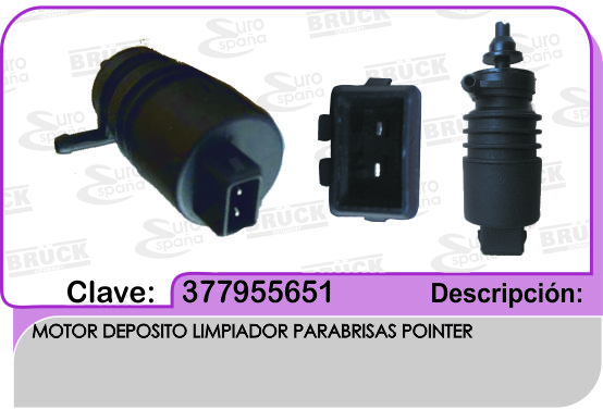 MOTOR DEPOSITO LIMPIADORES VW POINTER