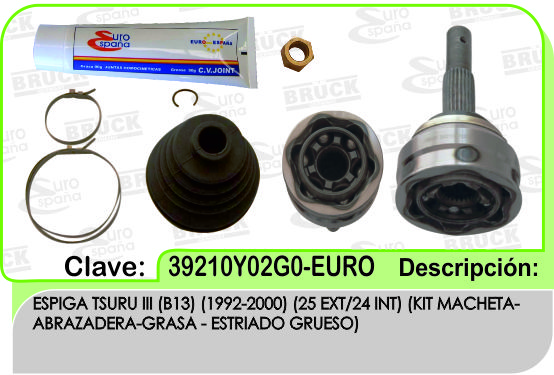 ESPIGA LADO RUEDA NS TSURU III 92-99 TSUBAME 92-04 RR-9400