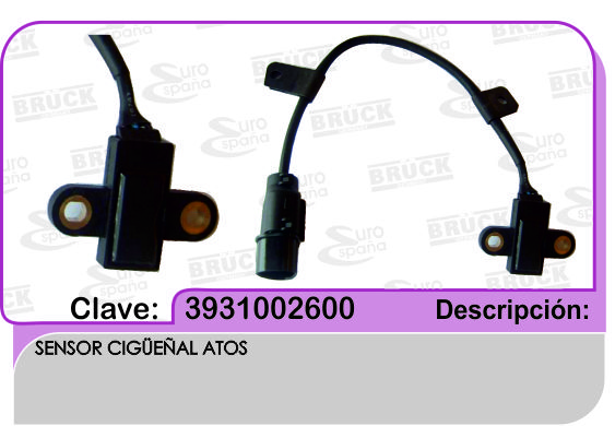 SENSOR CIGUEÑAL DG I-10 ATOS 22277-T