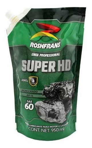 [16022-ROSHFRANS] ACEITE MOTOR GASOLINA MONOGRADO 60 1LTS