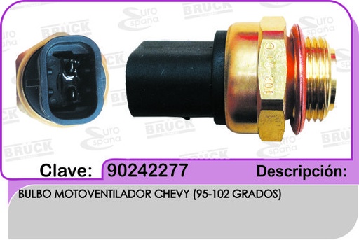 [90242277-BRUCK] BULBO MOTOVENTILADOR CV CHEVY