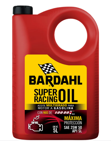 [BARDAHL-25W50-5] ACEITE MOTOR GASOLINA MULTIGRADO 25W50 5LTS