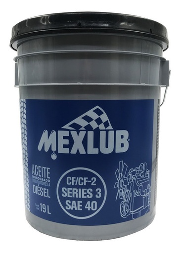 [CUB-40-MEXLUB] CUBETA MOTOR DIESEL MONOGRADO 40 19LTS