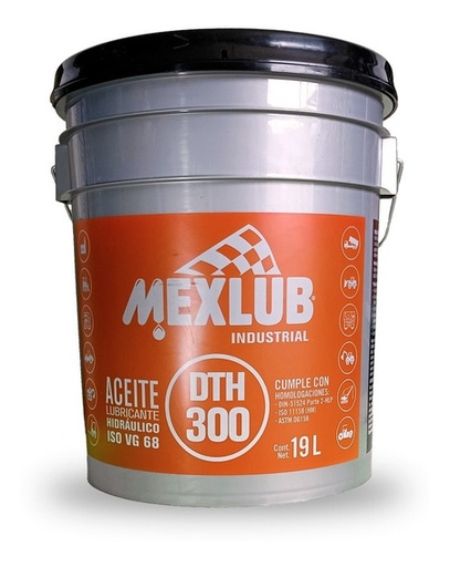 [CUB-H300-MEXLUB] CUBETA TRANSMISION H300 19LTS