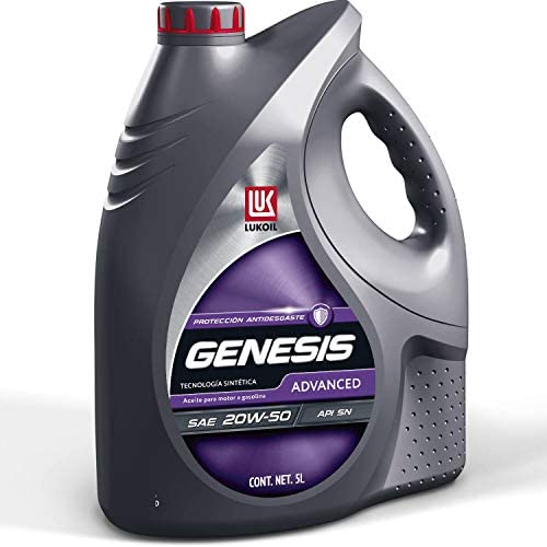 [GENESIS-20W50-5] ACEITE MOTOR GASOLINA MULTIGRADO 20W50 5LTS
