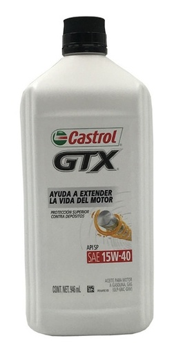 [GP-15W40-1] ACEITE MOTOR GASOLINA MULTIGRADO 15W40 1LTS