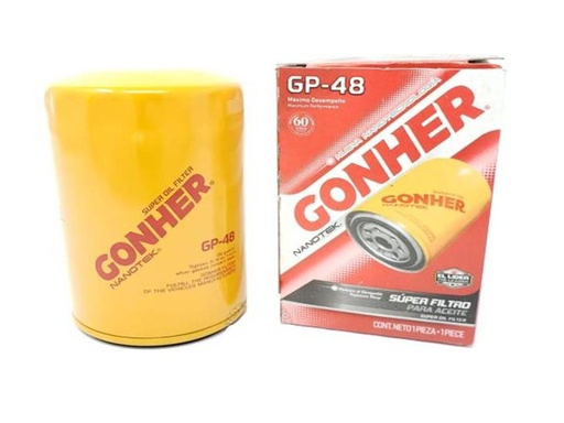 [GP-48] FILTRO ACEITE CV S10,BLAZER GP-3980