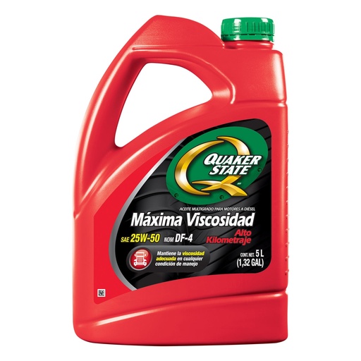 [HD-25W50-5 DIESEL] ACEITE MOTOR DIESEL MULTIGRADO 25W50 5LTS