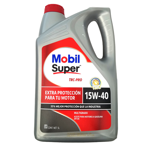 [MOBIL-15W40-5] ACEITE MOTOR GASOLINA MULTIGRADO 15W40 5LTS