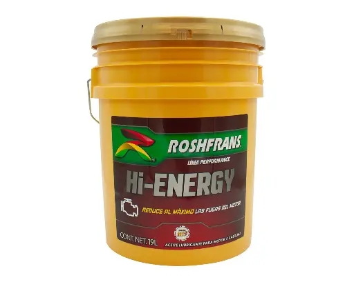 [16008-ROSFRANS] CUBETA MOTOR GASOLINA MULTIGRADO 20W50 19LTS