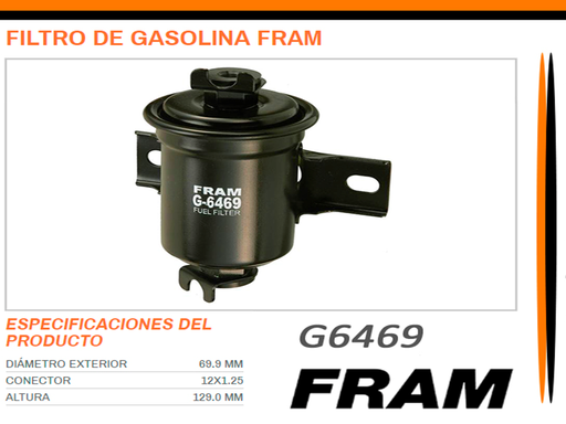 [G-6469] FILTRO GASOLINA