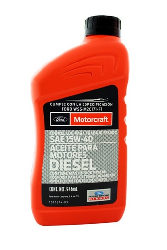 [MXO15W40QSDF] ACEITE MOTOR GASOLINA DIESEL MULTIGRADO 15W40 1LT MSNX015W40BL