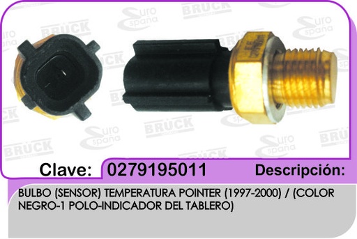 [027-919-5011-BRUCK] BULBO TEMPERATURA VW POINTER