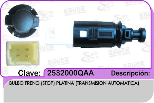[25320-00QAA-BRUCK] BULBO FRENO STOP NS PLATINA STD