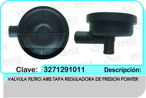 [327-129-1011-BRUCK] VALVULA PCV FILTRO AIRE VW POINTER